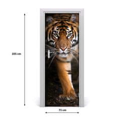 tulup.sk Fototapeta samolepiace na dvere tiger 75x205 cm