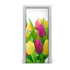 tulup.sk Fototapeta na dvere kvety tulipány 85x205 cm