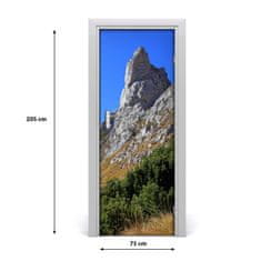 tulup.sk Fototapeta na dvere malý Giewont Tatry 75x205 cm