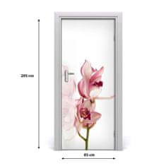 tulup.sk Fototapeta na dvere ružová orchidea 85x205 cm