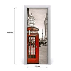 tulup.sk Fototapeta samolepiace na dvere Vintage Big Ben 75x205 cm