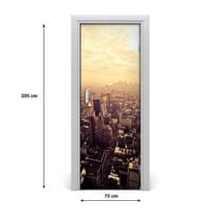 tulup.sk Fototapeta samolepiace dvere Manhattan New York 75x205 cm