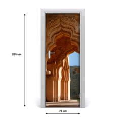 tulup.sk Fototapeta samolepiace dvere Lotus Mahal Hampi 75x205 cm