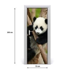 tulup.sk Samolepiace fototapety na dvere Panda na strome 75x205 cm