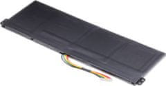 T6 power Batéria pre Acer Aspire 3 A314-22, Li-Ion, 11,25 V, 3830 mAh (43 Wh), čierna