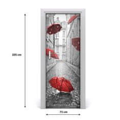 tulup.sk Fototapeta samolepiace na dvere dáždnik Francúzsko 75x205 cm