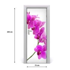 tulup.sk Fototapeta samolepiace ružová orchidea 75x205 cm