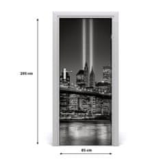 tulup.sk Fototapeta samolepiace dvere Manhattan New York 85x205 cm