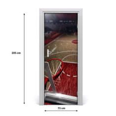 tulup.sk Fototapeta samolepiace dvere basketbal ihrisko 75x205 cm