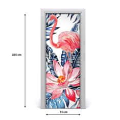 tulup.sk Samolepiace fototapety na dvere havajskej kvety 75x205 cm