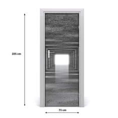 tulup.sk Samolepiace fototapety na dvere Tunel z tehál 75x205 cm