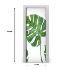 tulup.sk Samolepiace fototapety na dvere Monstera 75x205 cm