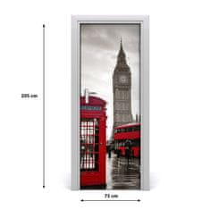 tulup.sk Fototapeta samolepiace na dvere Elizabeth Tower Londýn 75x205 cm