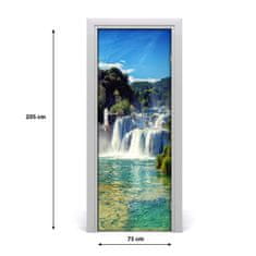 tulup.sk Fototapeta na dvere vodopád Krka 75x205 cm