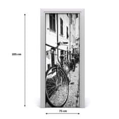 tulup.sk Fototapeta samolepiace na dvere mestské bicykle 75x205 cm