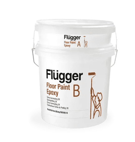 Flügger FLOOR PAINT EPOXY - 2K Epoxidový podlahový náter biela (epoxy) 0,8 L
