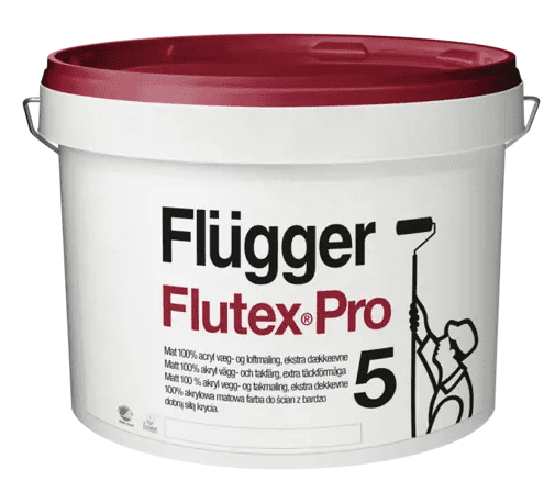 Flügger FLUTEX PRO 5 - Interiérová farba s vysokou krycou schopnosťou biela 0,7 L