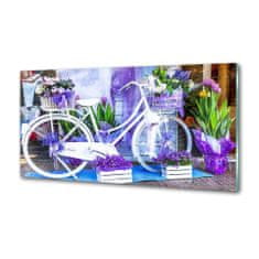 Wallmuralia.sk Dekoračný panel sklo Biele koleso 120x60 cm