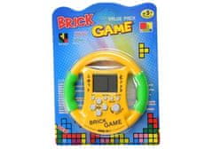 Lean-toys Elektronická hra Tetris Steering Wheel Yellow