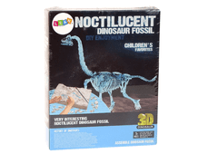 Lean-toys Archeologická vykopávková súprava Dinosaurus Skeleton 3D Brachiosaurus Hologram