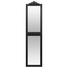 Petromila vidaXL Voľne stojace zrkadlo čierne 45x180 cm