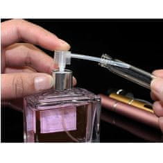 IZMAEL Flakónik na parfém Diamond-Strieborná KP8074