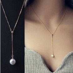 IZMAEL Náhrdelník Bijoux Maxi Pearl-Strieb. KP1715