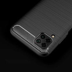 IZMAEL Carbon Shield TPU puzdro pre Huawei P40 Lite - Čierna KP9458