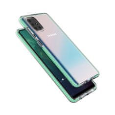 IZMAEL Puzdro Spring clear TPU pre Samsung Galaxy A71 - Tmavo Modrá KP10566