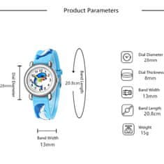 Oem Detské Hodinky Dolphin - Modrá 1 KP11386