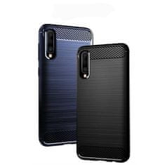 IZMAEL Puzdro Carbon Bush TPU pre Samsung Galaxy M30 - Tmavo Modrá KP19394