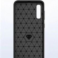 IZMAEL Puzdro Carbon Bush TPU pre Samsung Galaxy M30 - Tmavo Modrá KP19394