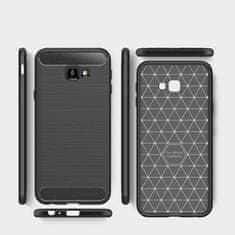 IZMAEL Carbon Shield TPU puzdro pre Samsung Galaxy J4 - Čierna KP19428