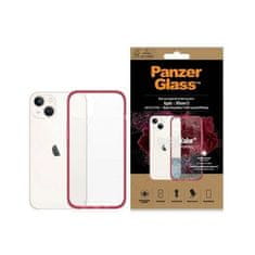 PanzerGlass ClearcaseColor puzdro pre Apple iPhone 13 - Červená KP19766