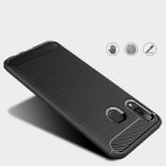 IZMAEL Carbon Shield TPU puzdro pre Xiaomi Redmi 7 - Čierna KP19392