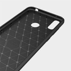 IZMAEL Carbon Shield TPU puzdro pre Huawei Y6 2019/Y6s 2019 - Čierna KP10692