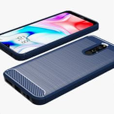 IZMAEL Carbon Shield TPU puzdro pre Xiaomi Redmi 8 - Čierna KP10700