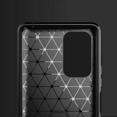 IZMAEL Carbon Shield TPU puzdro pre Xiaomi Redmi Note 10 Pro - Modrá KP10701