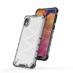 IZMAEL Honeycomb pancierové puzdro so silikónovým rámom pre Samsung Galaxy A10 - Zelená KP10326