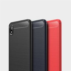 IZMAEL Carbon Shield TPU puzdro pre Samsung Galaxy A10 - Čierna KP10705