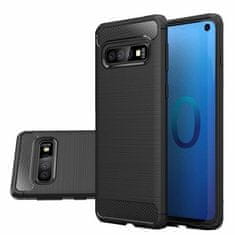 IZMAEL Puzdro Carbon Bush TPU pre Huawei P20 Lite 2019 - Čierna KP19409