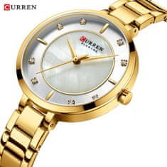 Curren Hodinky CURREN Diamond-Strieborná KP14362