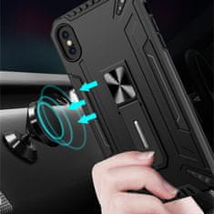 IZMAEL Shock Armor puzdro pre Samsung Galaxy A03 - Čierna KP18078