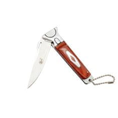 IZMAEL Outdoorový skladací nôž COLUMBIA-23/12,6cm/Hnedá/Zlatá KP32828