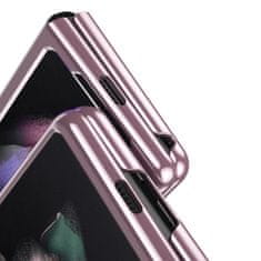 IZMAEL Plating Case Hard puzdro pre Samsung Galaxy Z Fold 3 - Modrá KP22130