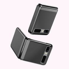 IZMAEL Plating Case Hard puzdro pre Samsung Galaxy Z Flip - Modrá KP22131