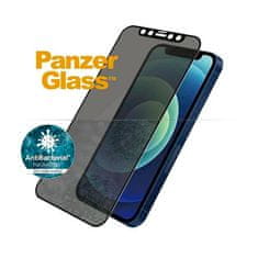 PanzerGlass Panzerglass antibakteriálne sklo pre Apple iPhone 12 Mini - Čierna KP19796