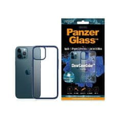 PanzerGlass ClearcaseColor puzdro pre Apple iPhone 12 Pro Max - Tmavo Modrá KP19751