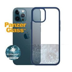 PanzerGlass ClearcaseColor puzdro pre Apple iPhone 12/iPhone 12 Pro - Tmavo Modrá KP19755