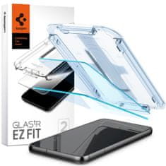 Spigen Ochranné Tvrdené Sklo Glas.Tr ”Ez Fit” 2-Pack Samsung Galaxy S23+ Plus Clear
